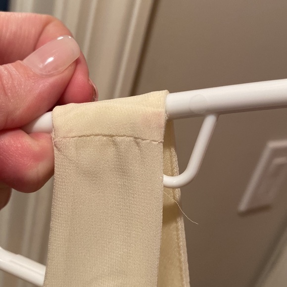 Off white sleeveless flapper dress - Picture 4 of 4